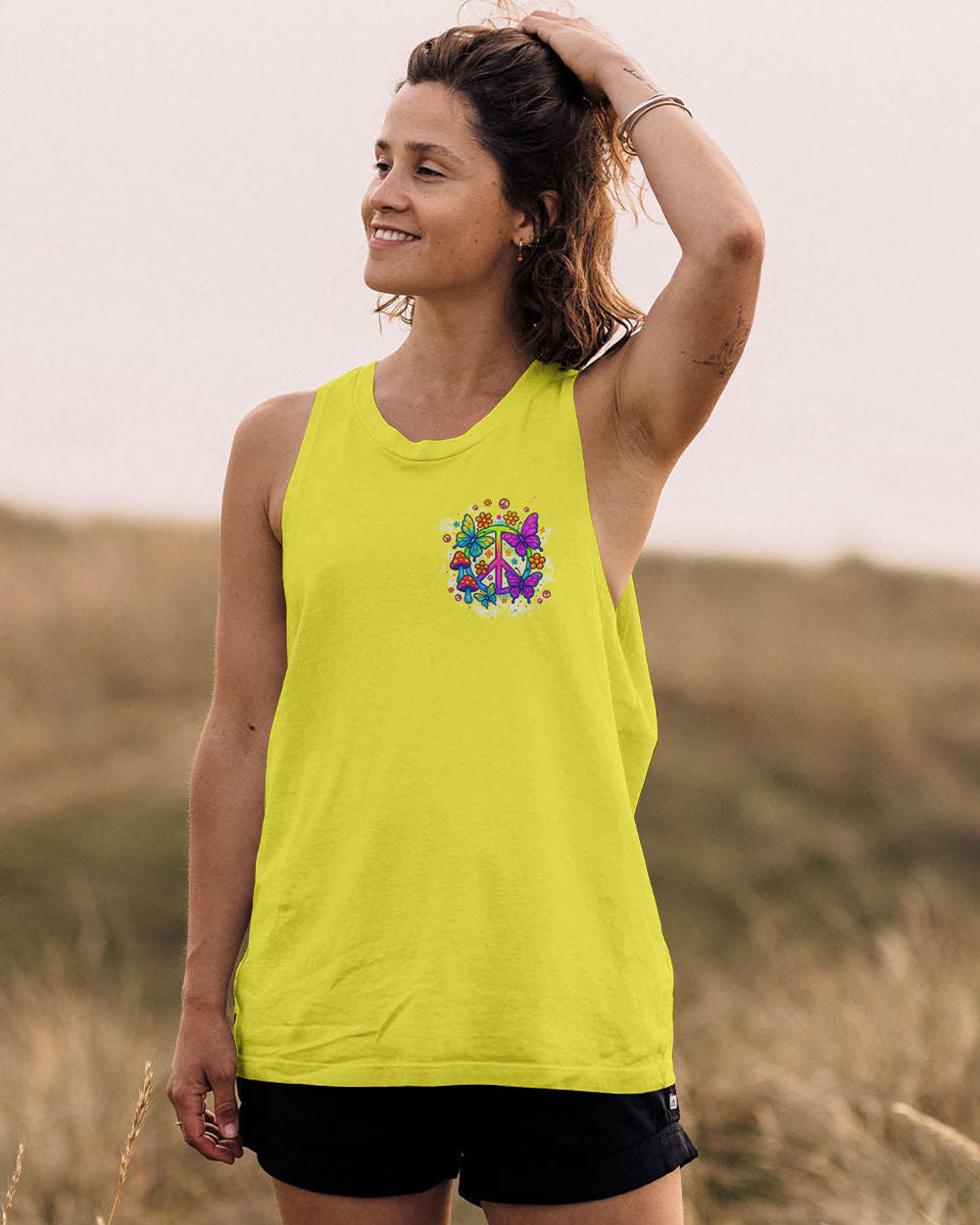 SAVE THE WORLD RAISE A HIPPIE ALL OVER PRINT - TYPQ0408252