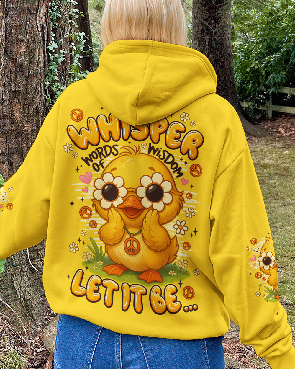 WHISPER WORDS OF WISDOM LET IT BE DUCK ALL OVER PRINT - TYPQ0409253