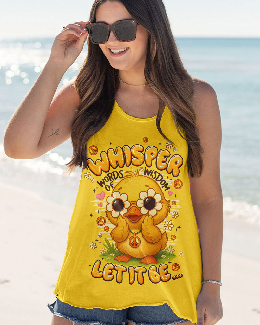 WHISPER WORDS OF WISDOM LET IT BE DUCK ALL OVER PRINT - TYPQ0409253
