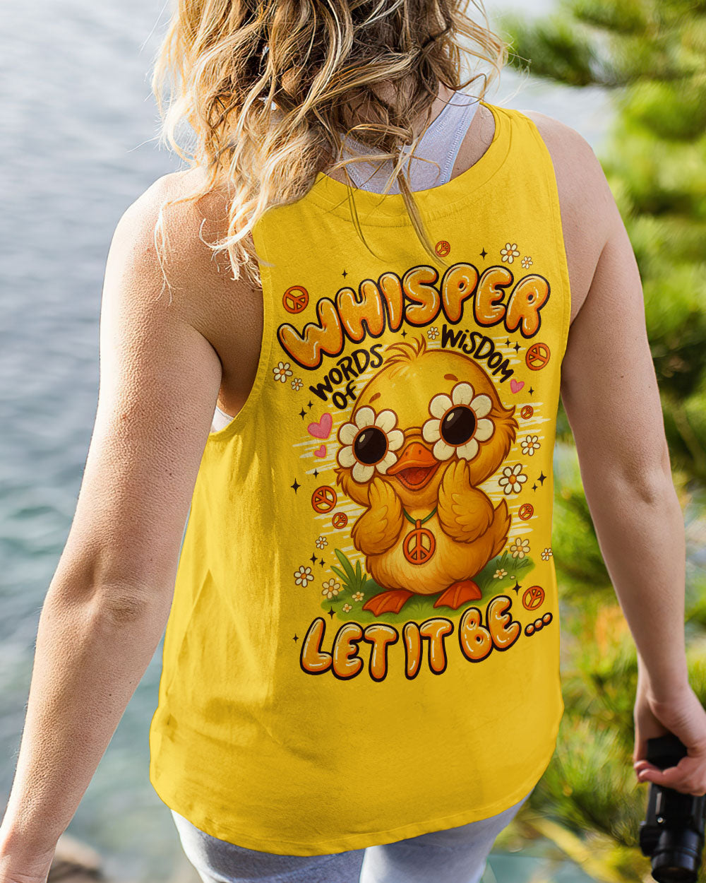 WHISPER WORDS OF WISDOM LET IT BE DUCK ALL OVER PRINT - TYPQ0409253