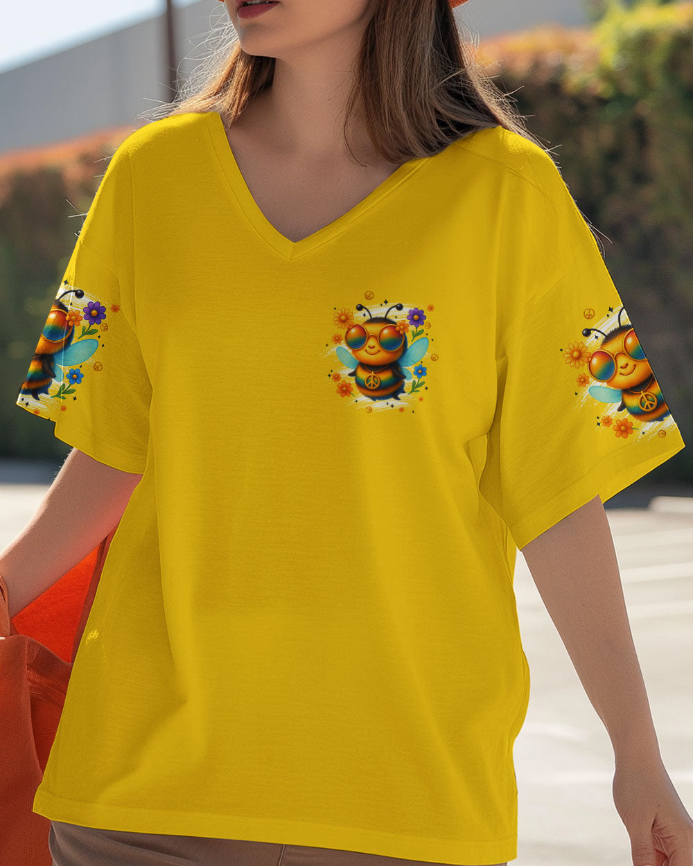 IN A WORLD WHERE YOU CAN BE ANYTHING BEE KIND ALL OVER PRINT - TYPQ0506253