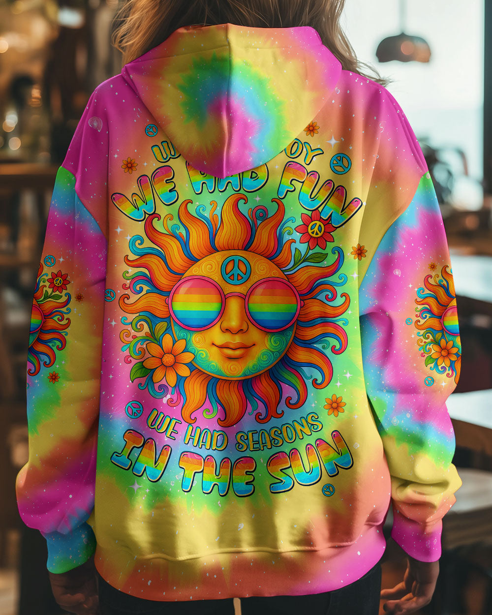 WE HAD SEASONS IN THE SUN TIE DYE ALL OVER PRINT - TYPQ0606252
