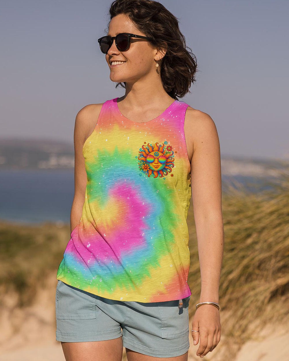 WE HAD SEASONS IN THE SUN TIE DYE ALL OVER PRINT - TYPQ0606252