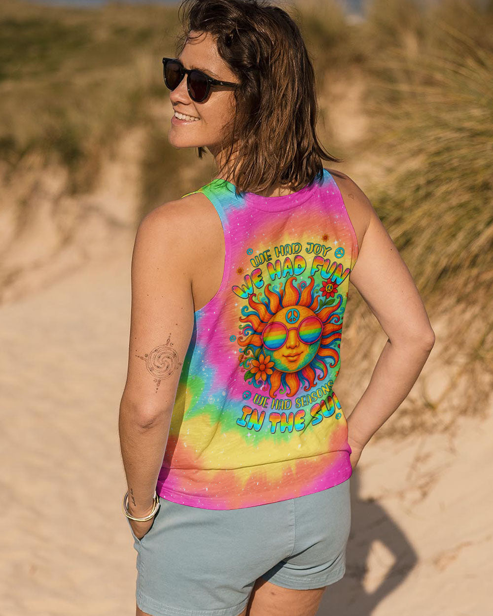 WE HAD SEASONS IN THE SUN TIE DYE ALL OVER PRINT - TYPQ0606252