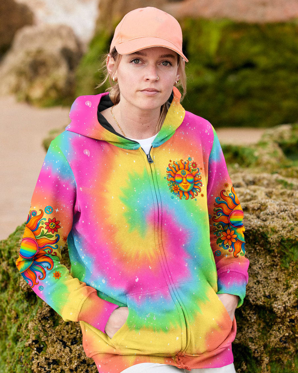 WE HAD SEASONS IN THE SUN TIE DYE ALL OVER PRINT - TYPQ0606252