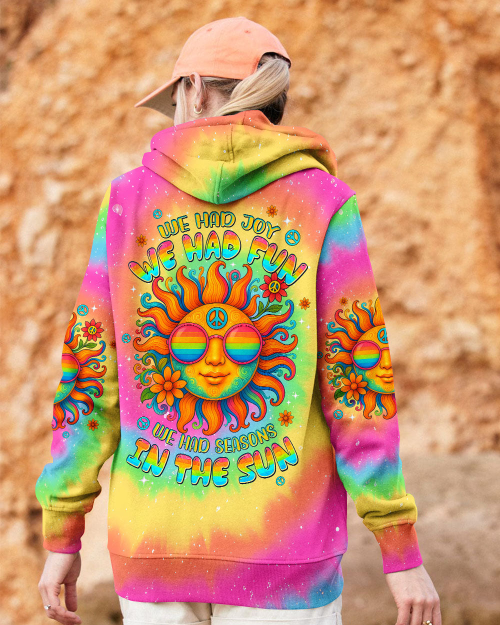 WE HAD SEASONS IN THE SUN TIE DYE ALL OVER PRINT - TYPQ0606252