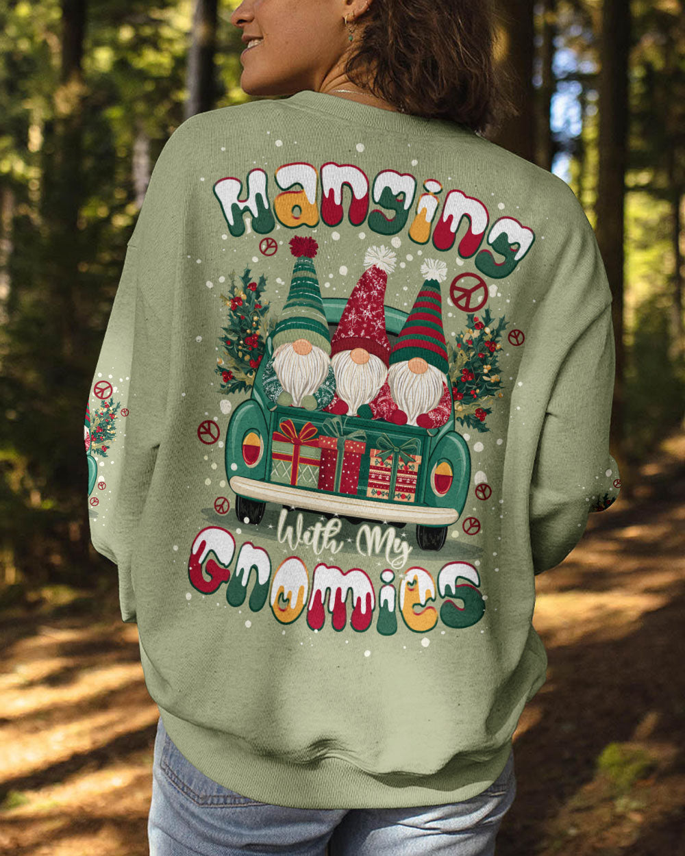 HANGING WITH MY GNOMIES CHRISTMAS ALL OVER PRINT - TYPQ0611251