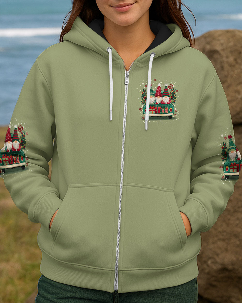 HANGING WITH MY GNOMIES CHRISTMAS ALL OVER PRINT - TYPQ0611251
