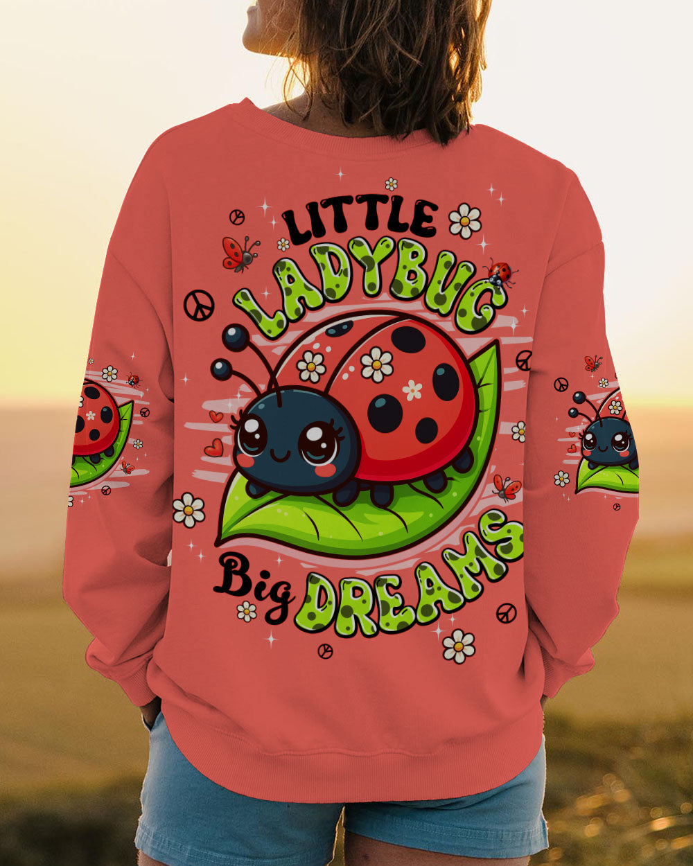 LITTLE LADYBUG BIG DREAMS ALL OVER PRINT - TYPQ0707253