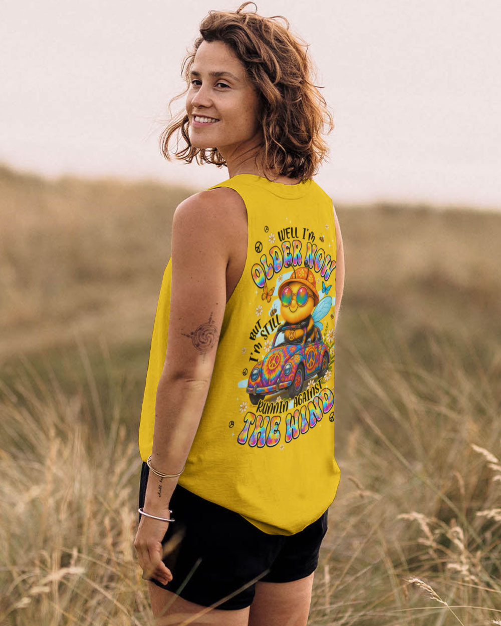 RUNNING AGAINST THE WIND BEE HIPPIE ALL OVER PRINT - TYPQ0807252
