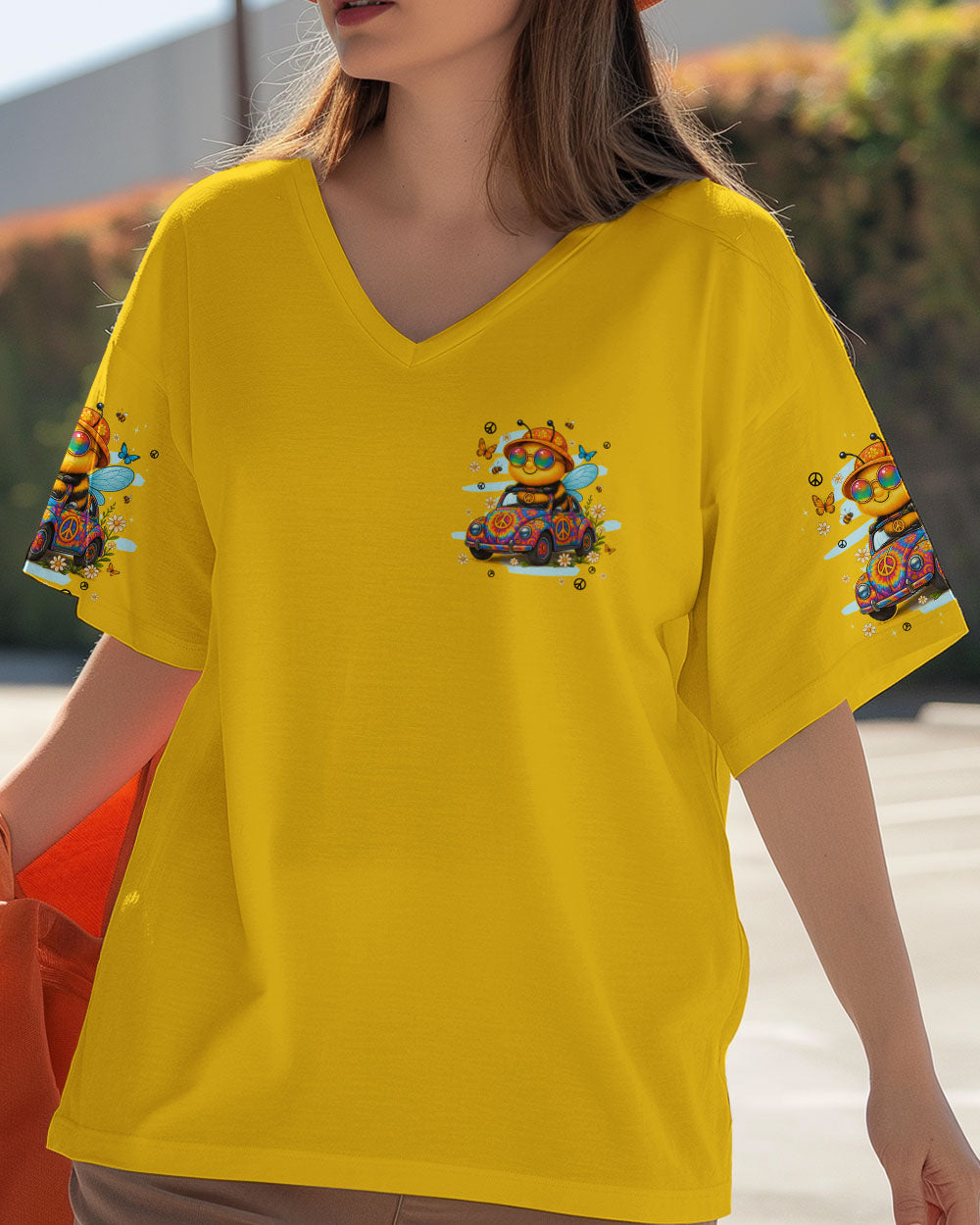 RUNNING AGAINST THE WIND BEE HIPPIE ALL OVER PRINT - TYPQ0807252