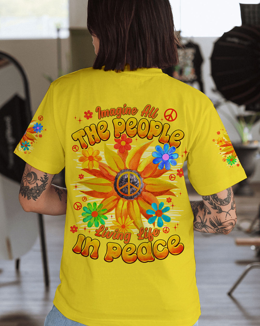 IMAGINE ALL THE PEOPLE LIVING LIFE IN PEACE ALL OVER PRINT - TYPQ0809252