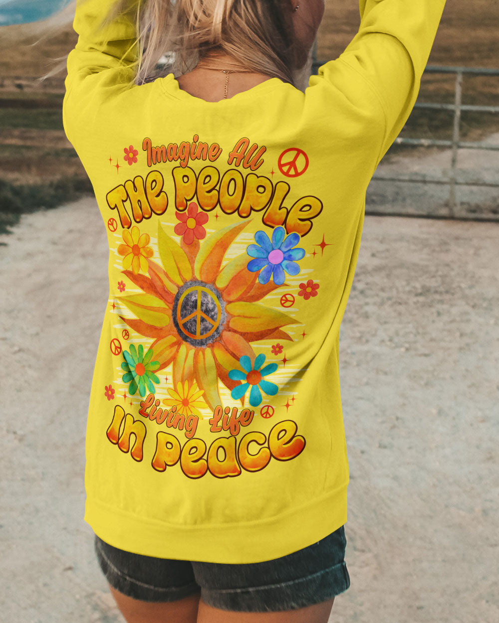 IMAGINE ALL THE PEOPLE LIVING LIFE IN PEACE ALL OVER PRINT - TYPQ0809252