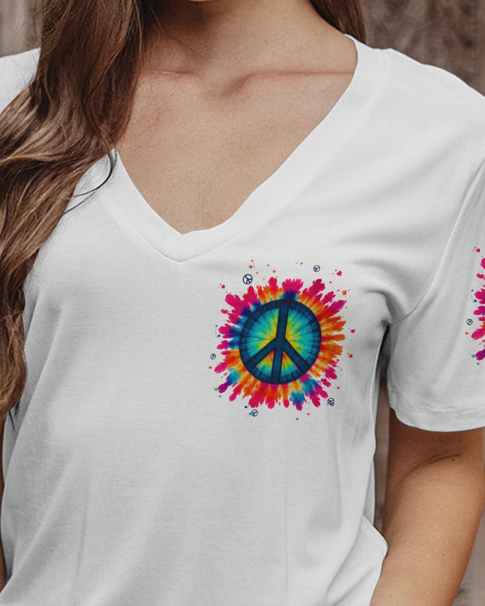 IMAGINE ALL THE PEOPLE LIVING LIFE IN PEACE TIE DYE ALL OVER PRINT - TYPQ0906251