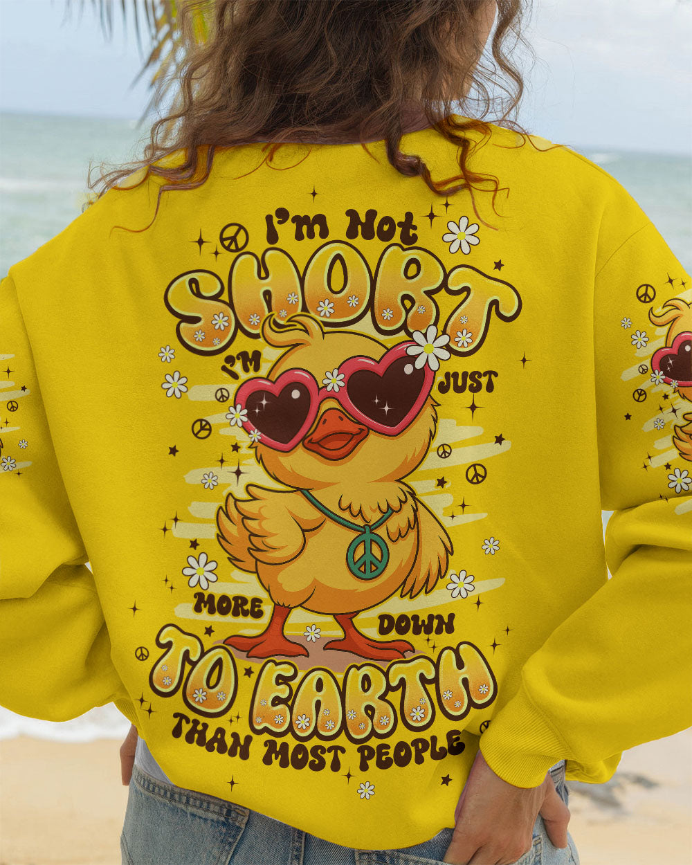 I'M NOT SHORT DUCK ALL OVER PRINT - TYPQ0907258