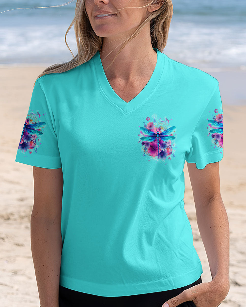 JUST BREATHE DRAGONFLY ALL OVER PRINT - TYPQ1206253