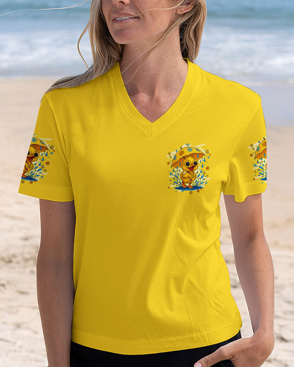 DANCE IN THE RAIN DUCK HIPPIE ALL OVER PRINT - TYPQ1208252