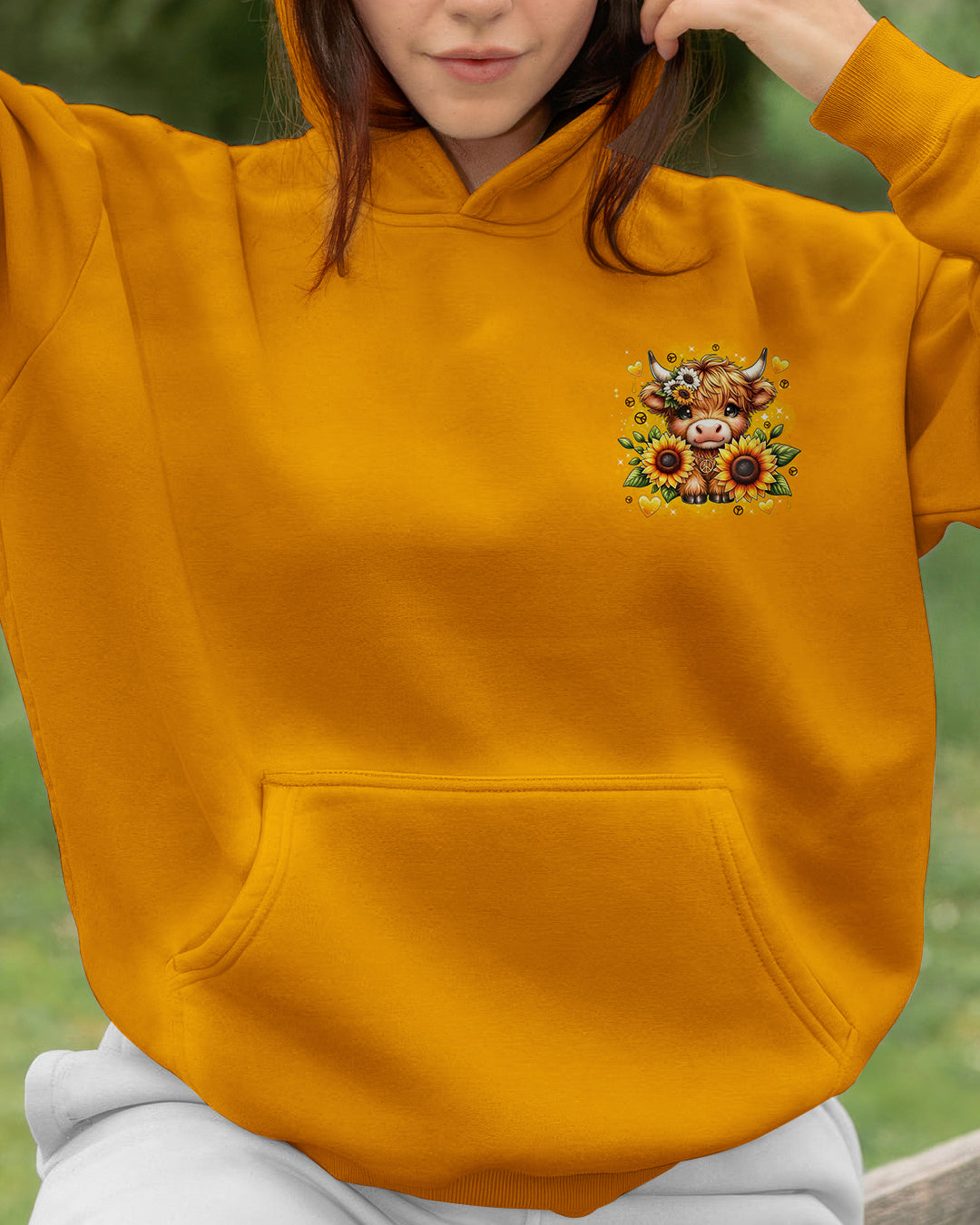 YOU ARE MY SUNSHINE SUNFLOWER COW ALL OVER PRINT - TYPQ1312252