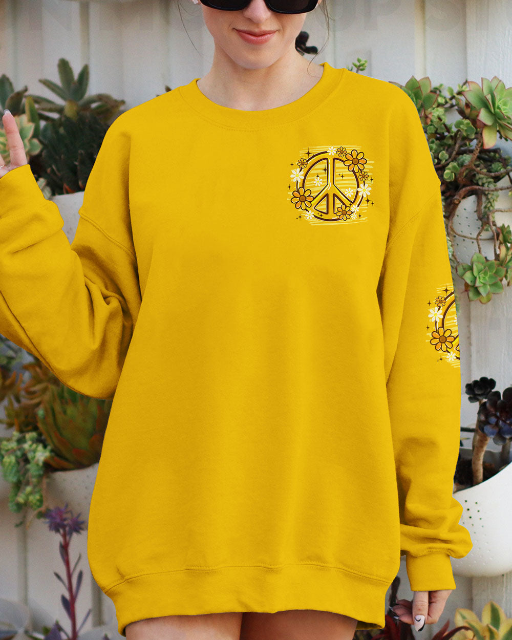 I'M NOT SHORT DUCK HIPPIE ALL OVER PRINT - TYPQ1406253
