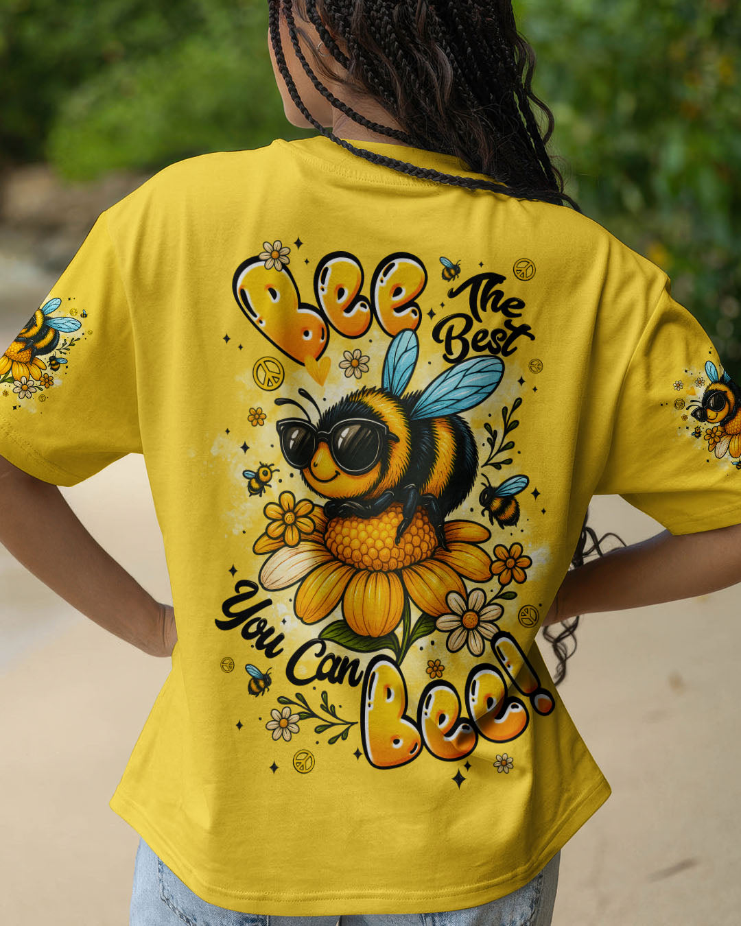 BEE THE BEST YOU CAN BEE ALL OVER PRINT - TYPQ1406254