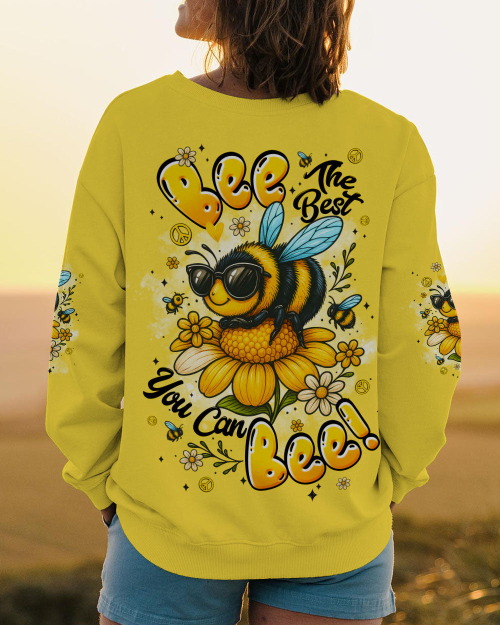 BEE THE BEST YOU CAN BEE ALL OVER PRINT - TYPQ1406254