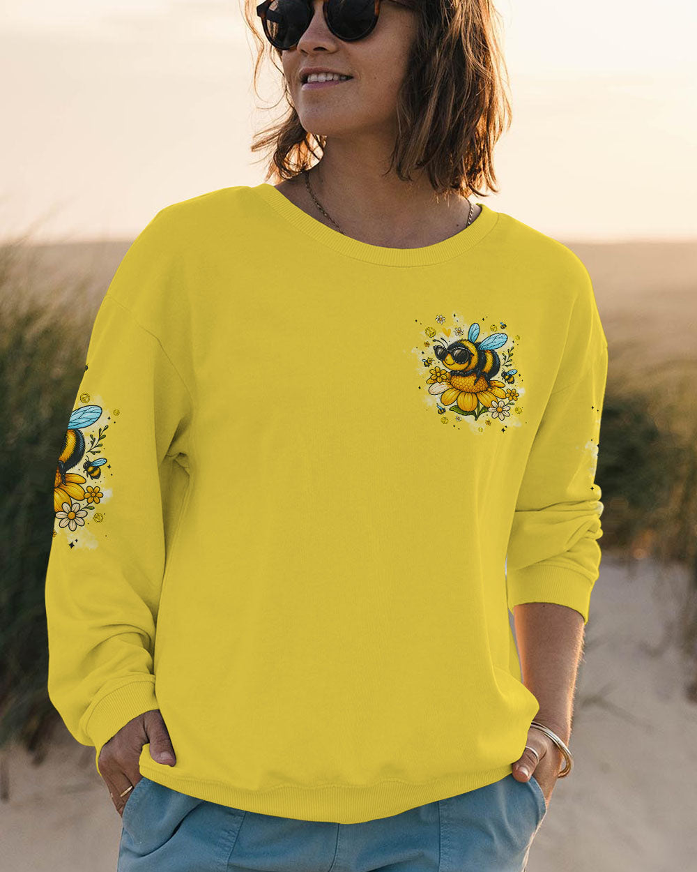 BEE THE BEST YOU CAN BEE ALL OVER PRINT - TYPQ1406254