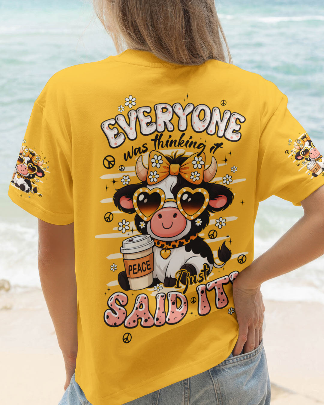 EVERYONE WAS THINKING IT COW HIPPIE ALL OVER PRINT - TYPQ1407252