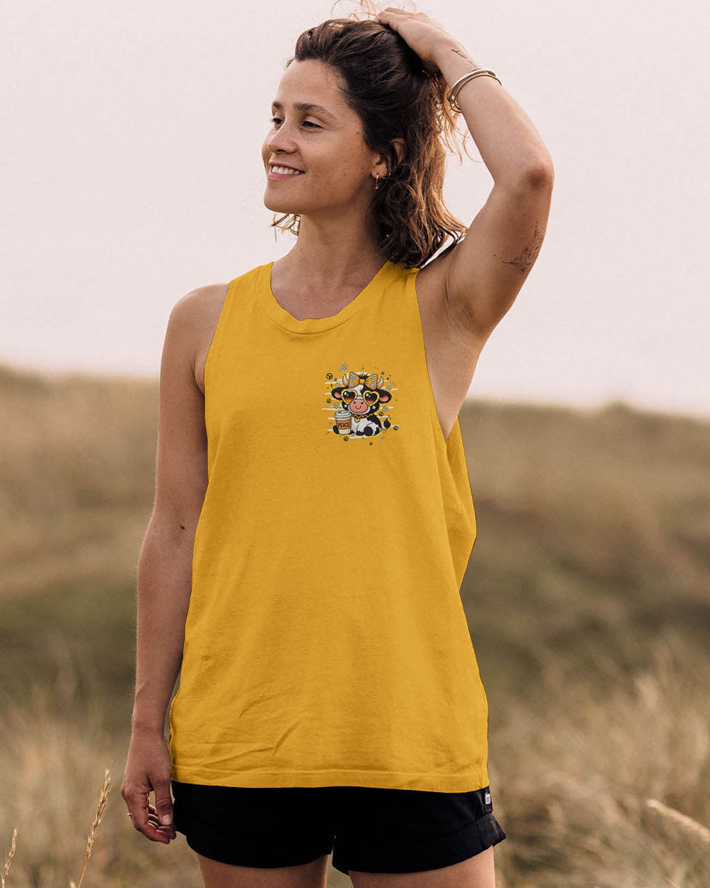 EVERYONE WAS THINKING IT COW HIPPIE ALL OVER PRINT - TYPQ1407252