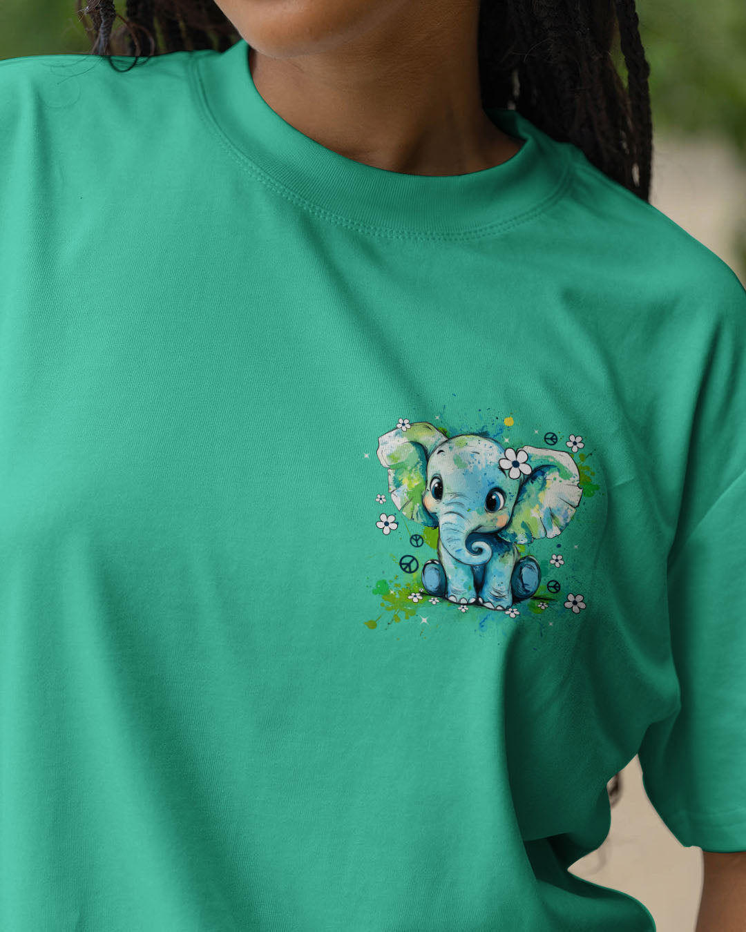 WHISPER WORDS OF WISDOM LET IT BE ELEPHANT ALL OVER PRINT - TYPQ1410251