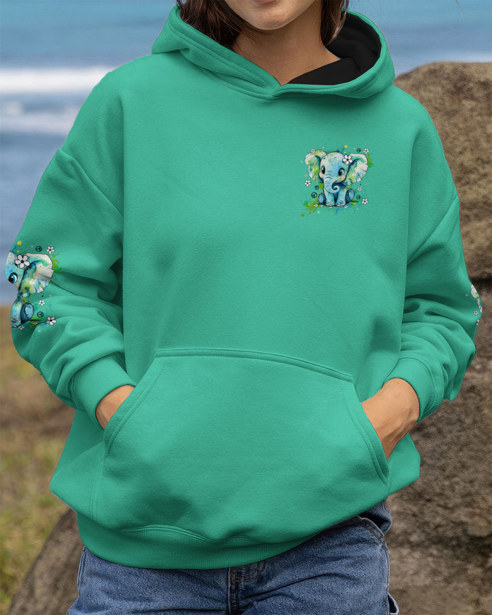 WHISPER WORDS OF WISDOM LET IT BE ELEPHANT ALL OVER PRINT - TYPQ1410251