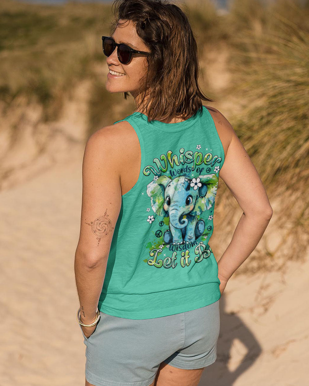 WHISPER WORDS OF WISDOM LET IT BE ELEPHANT ALL OVER PRINT - TYPQ1410251