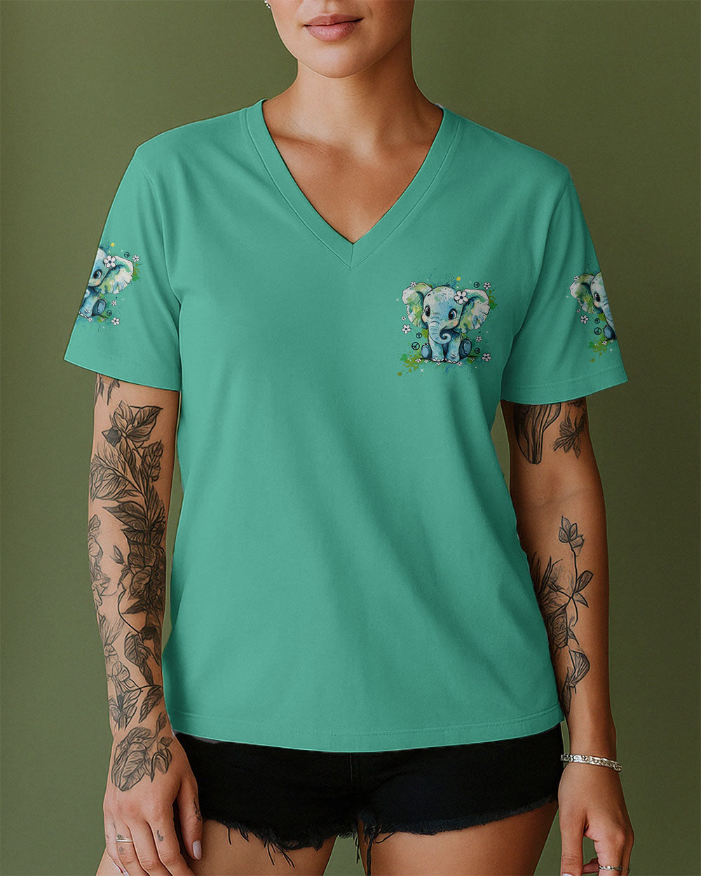 WHISPER WORDS OF WISDOM LET IT BE ELEPHANT ALL OVER PRINT - TYPQ1410251