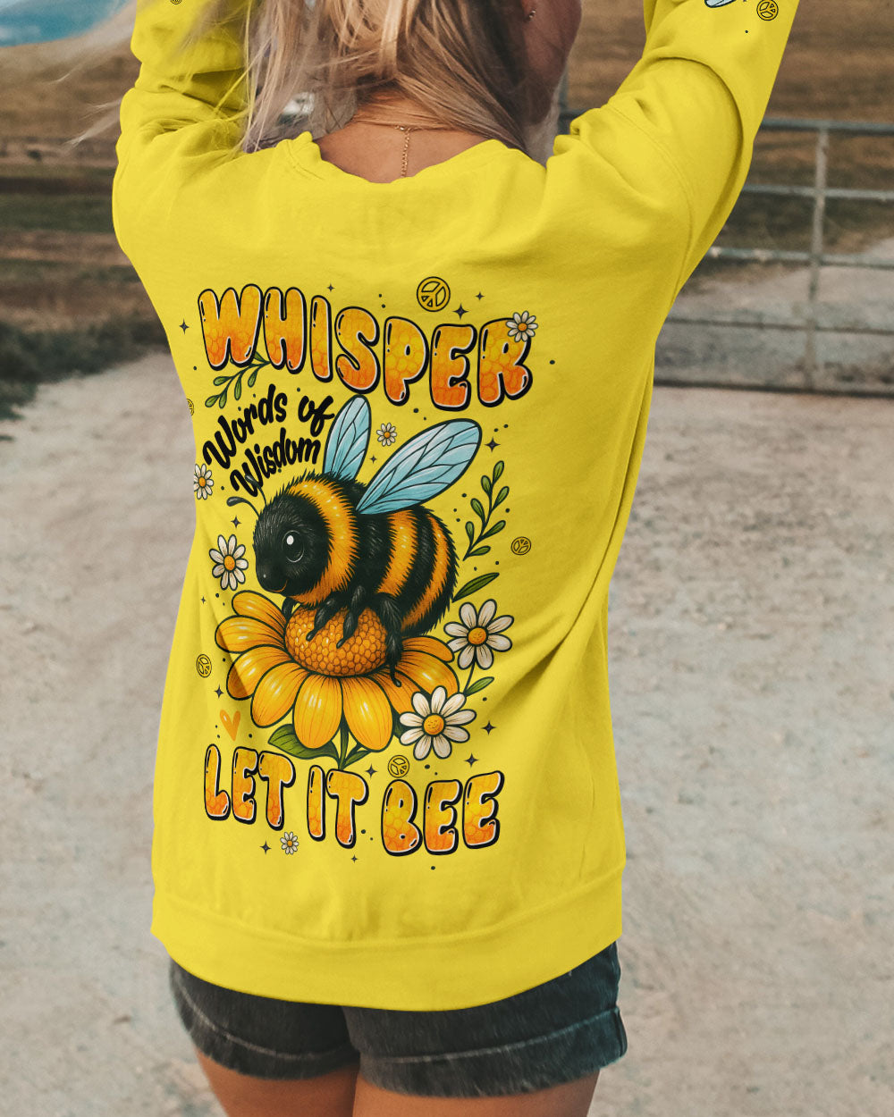 WHISPER WORDS OF WISDOM LET IT BEE ALL OVER PRINT - TYPQ1606252