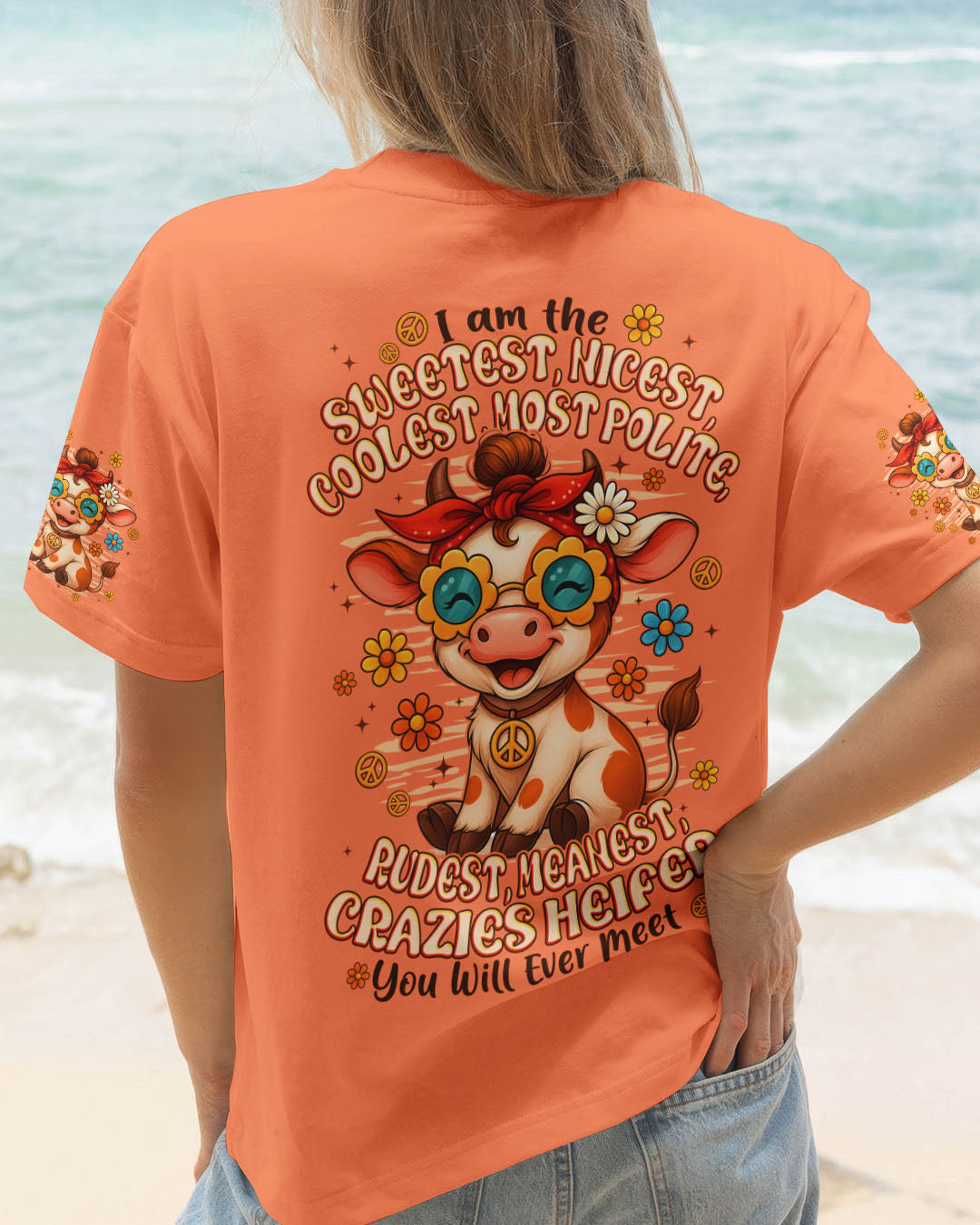 I AM THE SWEETEST COW ALL OVER PRINT - TYPQ1909253