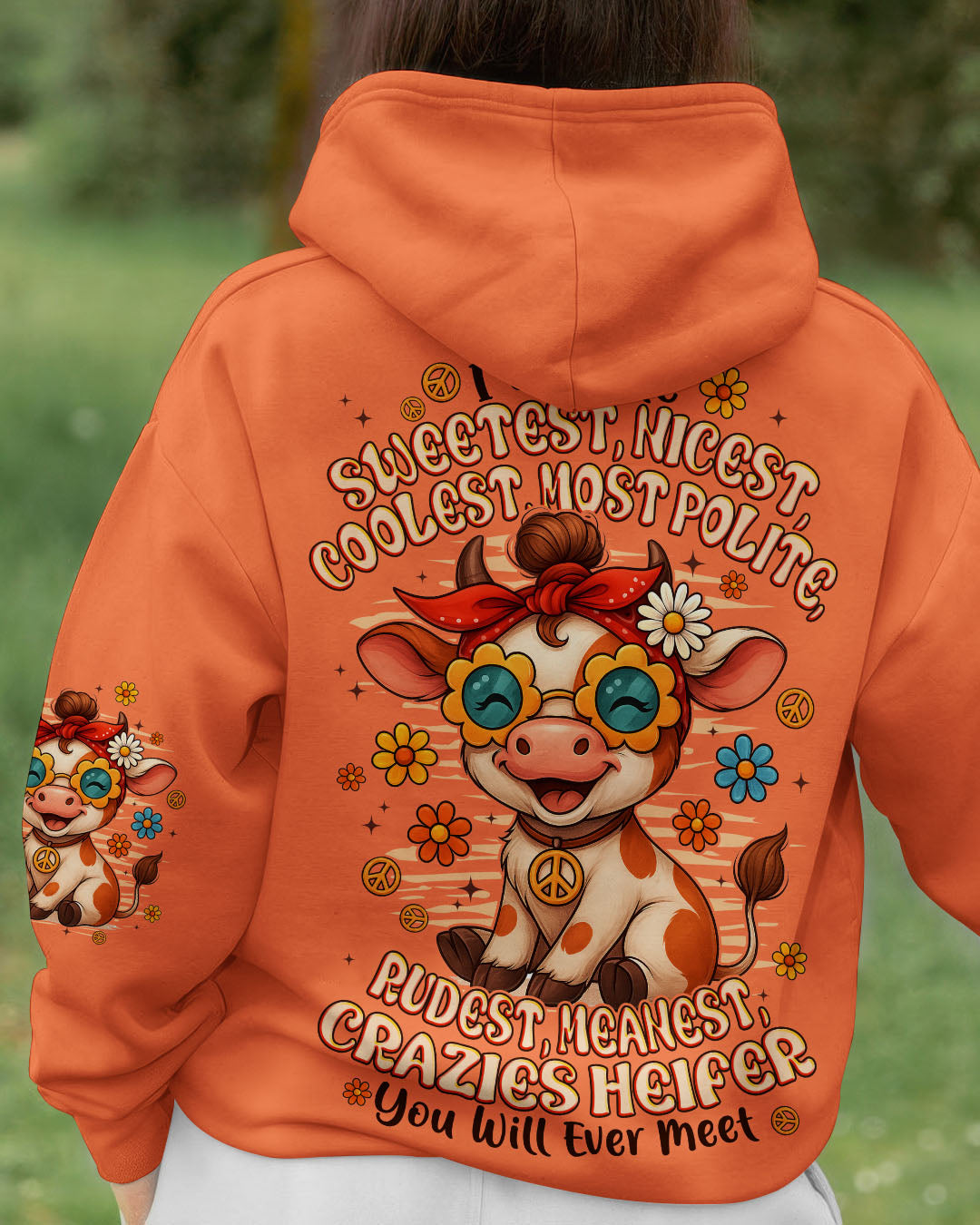 I AM THE SWEETEST COW ALL OVER PRINT - TYPQ1909253
