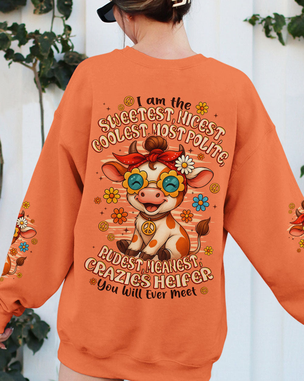 I AM THE SWEETEST COW ALL OVER PRINT - TYPQ1909253