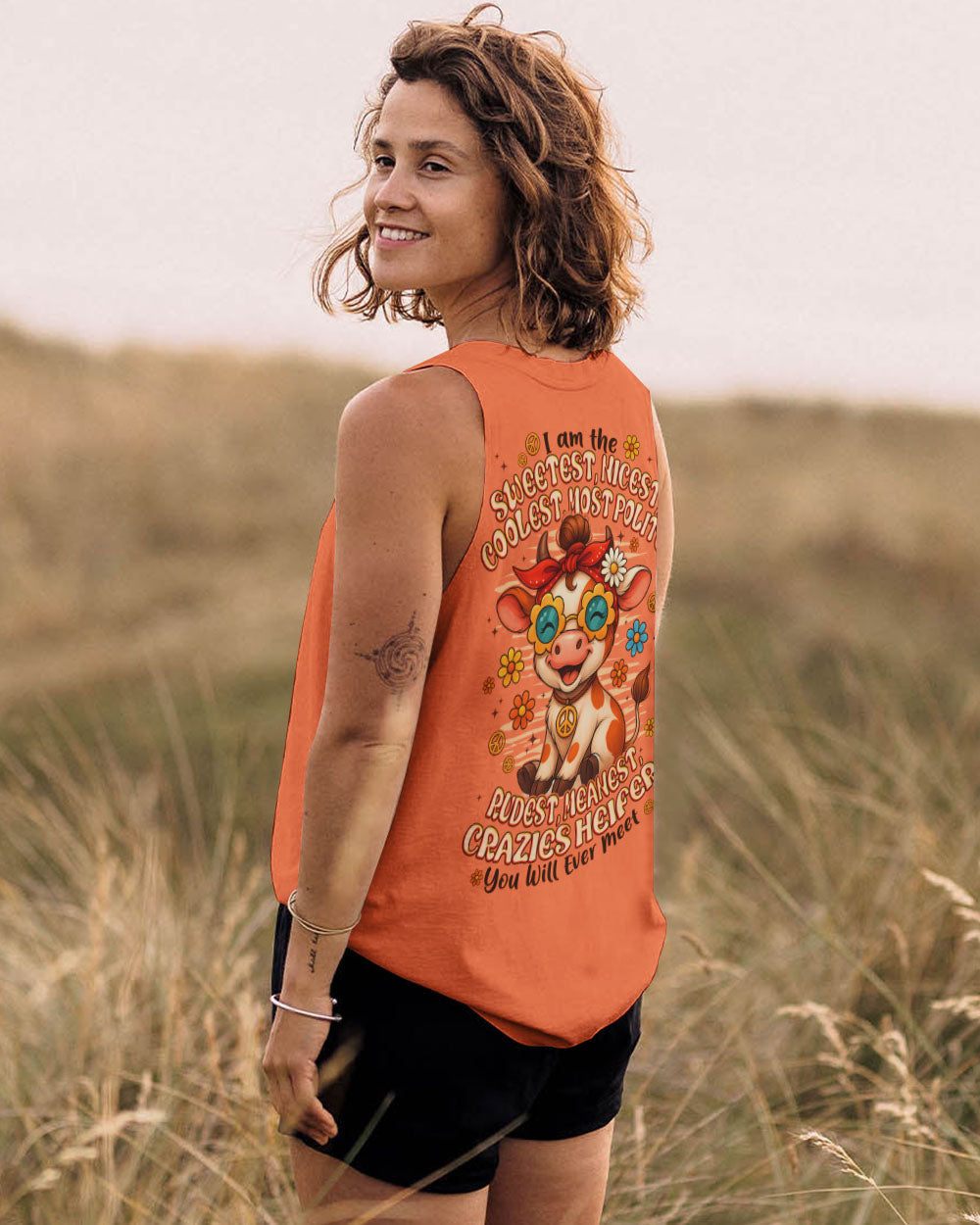 I AM THE SWEETEST COW ALL OVER PRINT - TYPQ1909253