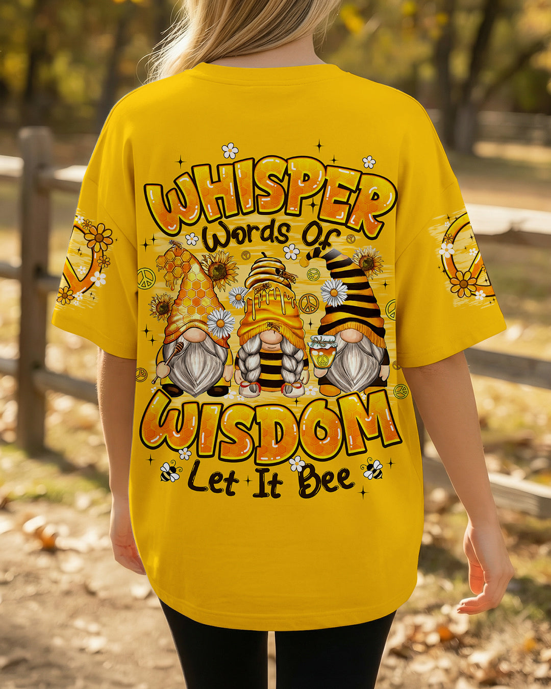 WHISPER WORDS OF WISDOM LET IT BEE GNOMIES ALL OVER PRINT - TYPQ2101261