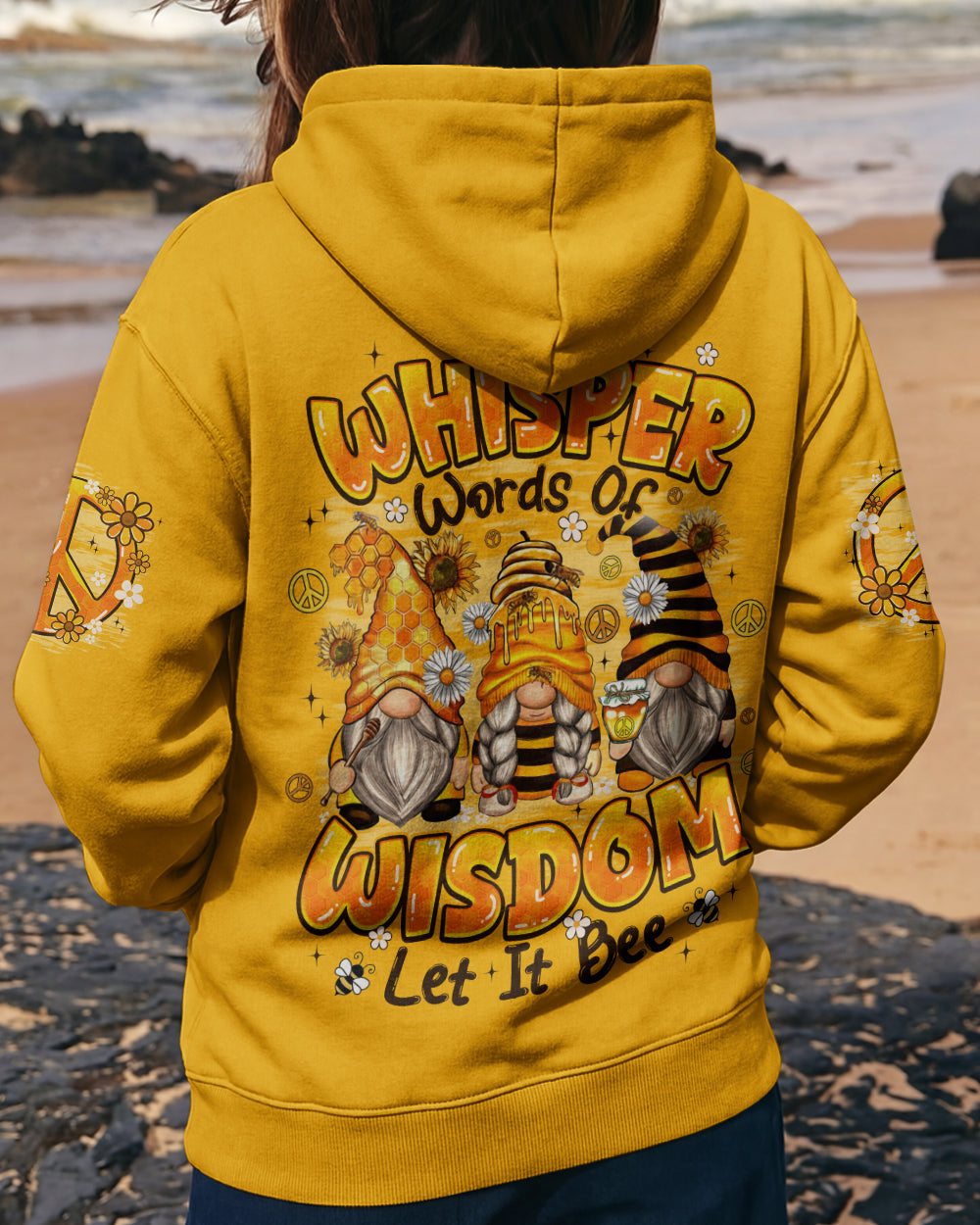 WHISPER WORDS OF WISDOM LET IT BEE GNOMIES ALL OVER PRINT - TYPQ2101261