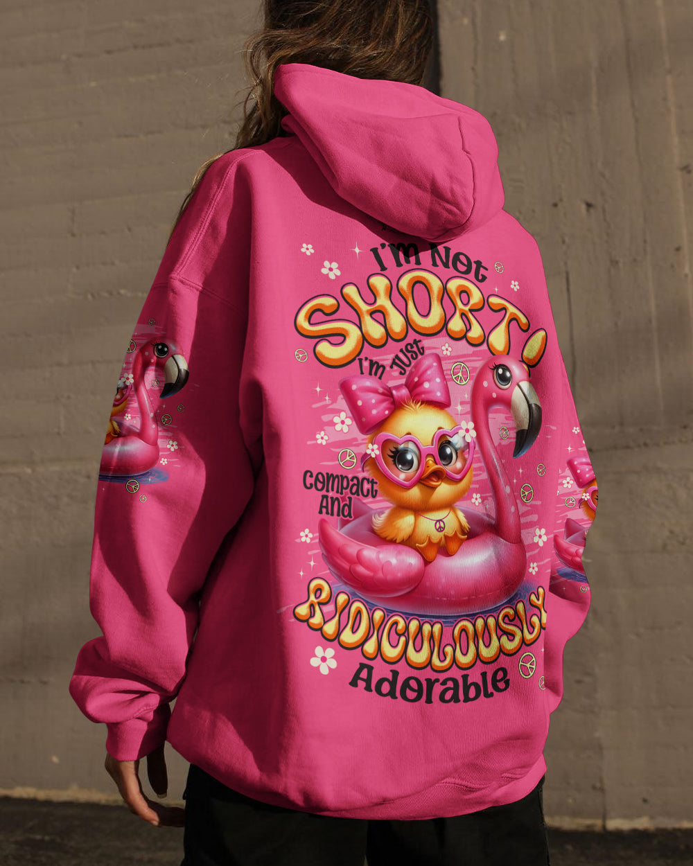 I'M NOT SHORT DUCK ALL OVER PRINT - TYPQ2212251