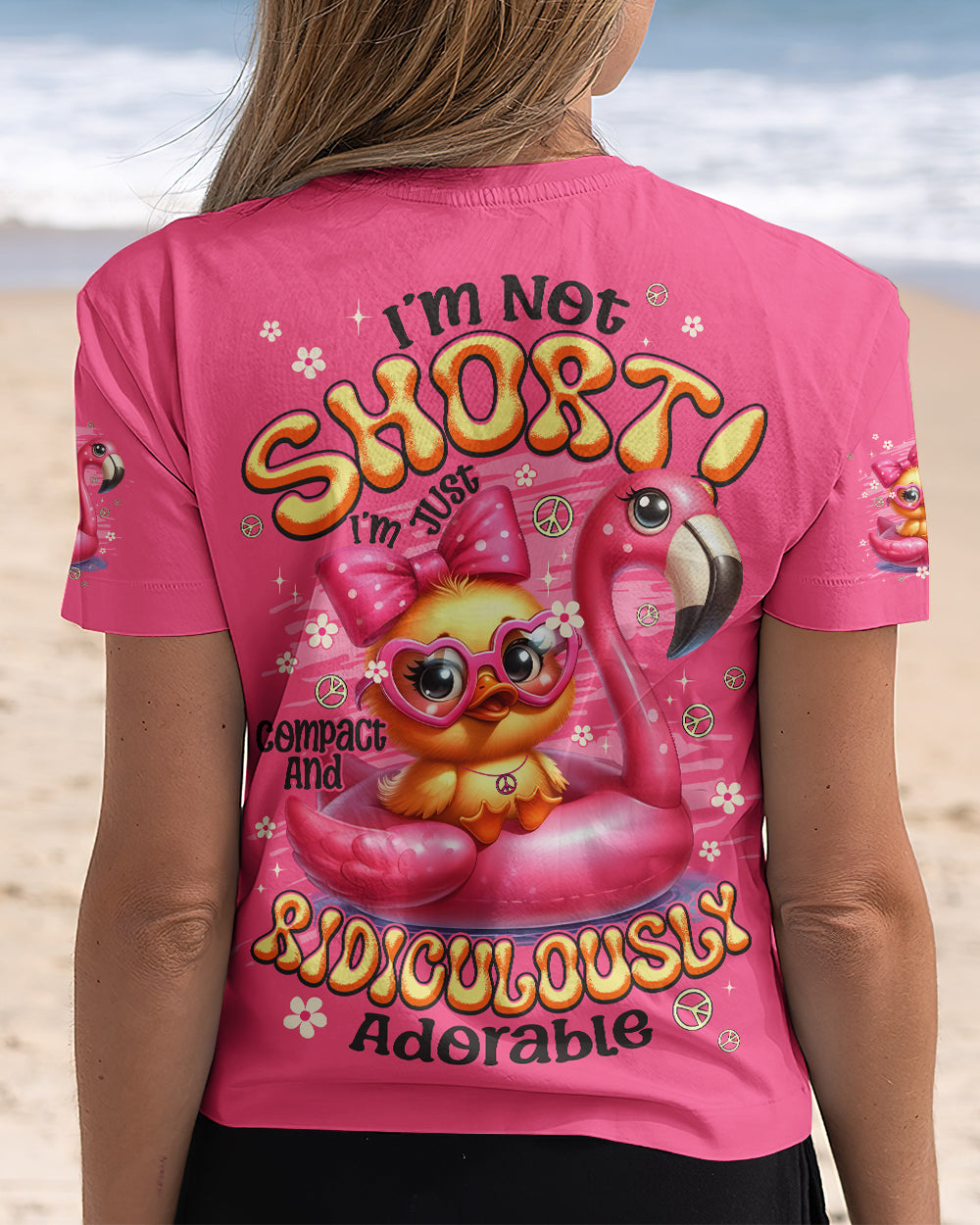 I'M NOT SHORT DUCK ALL OVER PRINT - TYPQ2212251