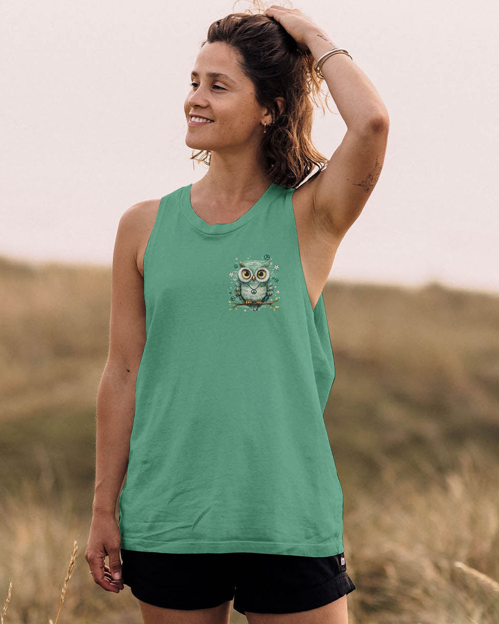WHISPER WORDS OF WISDOM LET IT BE OWL ALL OVER PRINT - TYPQ2310251