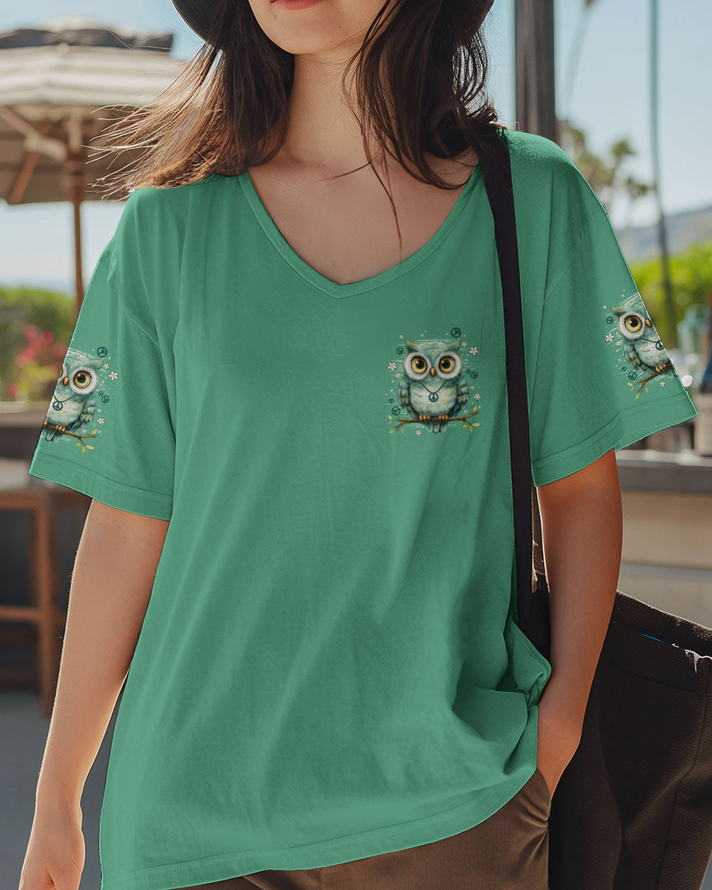 WHISPER WORDS OF WISDOM LET IT BE OWL ALL OVER PRINT - TYPQ2310251