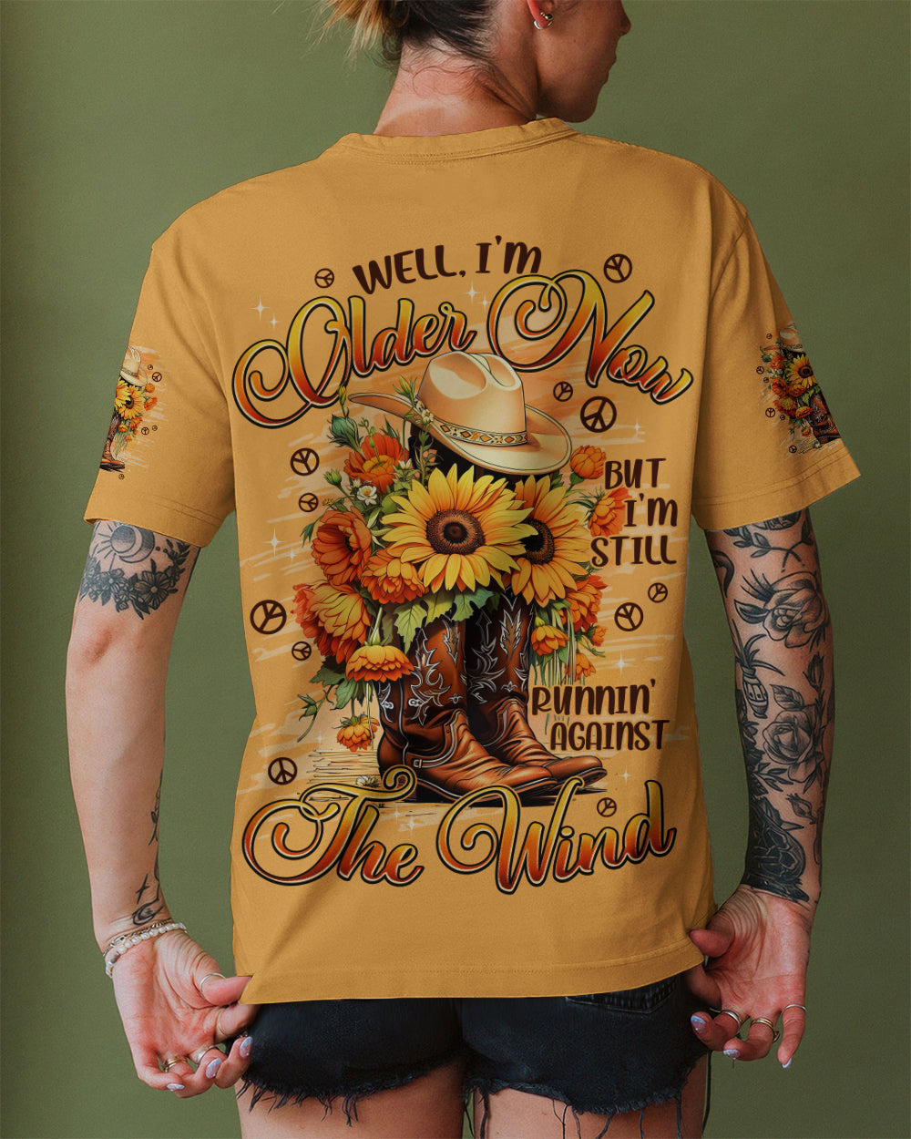 RUNNING AGAINST THE WIND COWBOY ALL OVER PRINT - TYPQ2412251