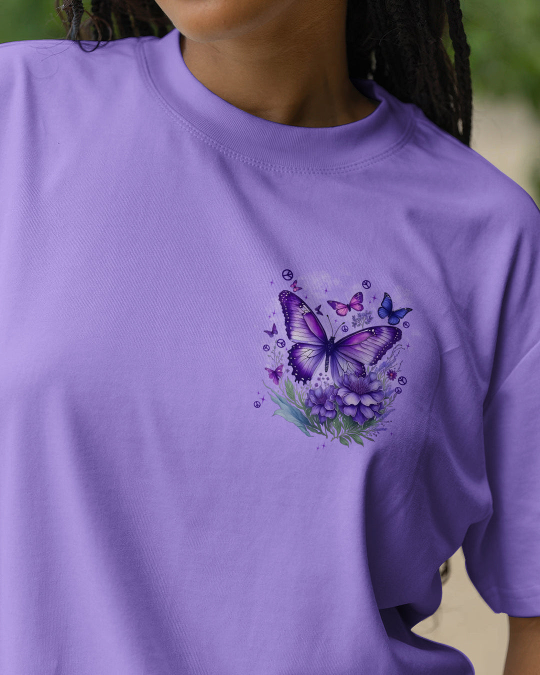 WHISPER WORDS OF WISDOM LET IT BE BUTTERFLY ALL OVER PRINT - TYPQ2412252