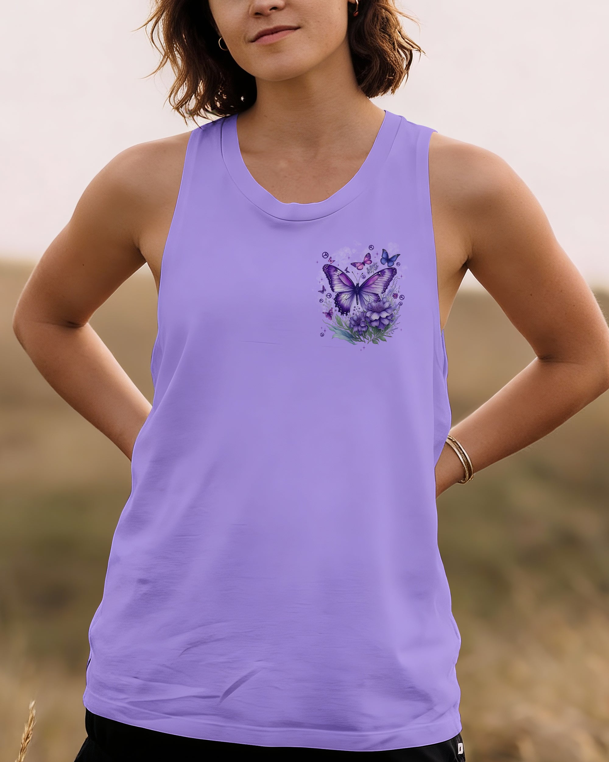 WHISPER WORDS OF WISDOM LET IT BE BUTTERFLY ALL OVER PRINT - TYPQ2412252