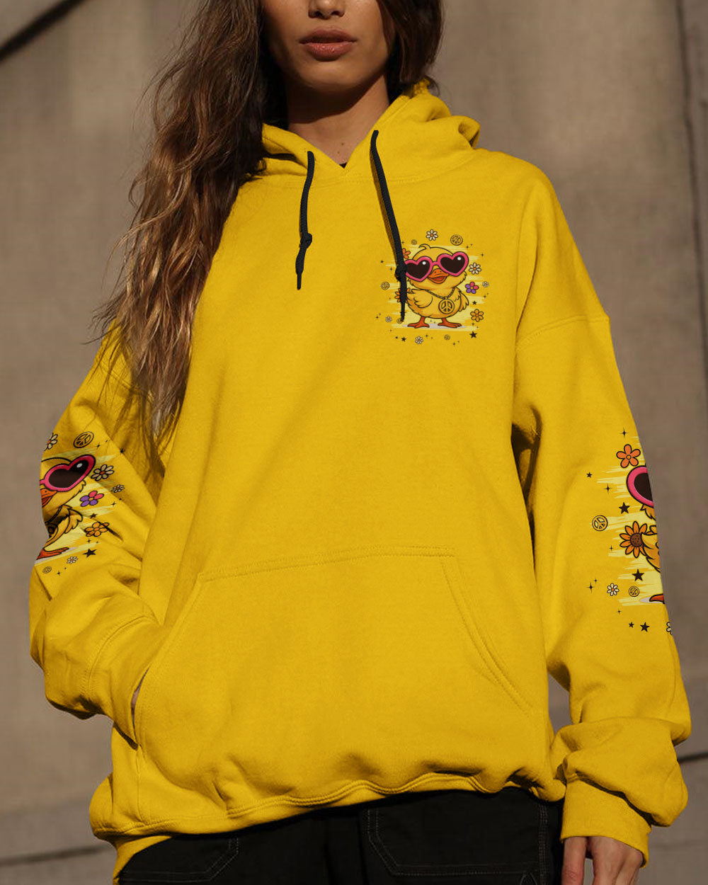 I'M NOT SHORT DUCK HIPPIE ALL OVER PRINT - TYPQ2506254