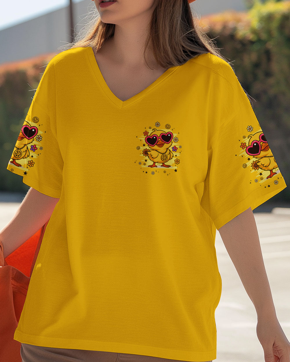 I'M NOT SHORT DUCK HIPPIE ALL OVER PRINT - TYPQ2506254