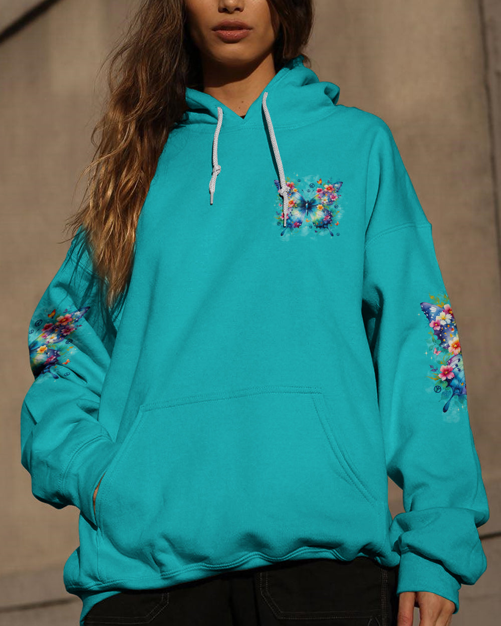 JUST BREATHE BUTTERFLY ALL OVER PRINT - TYPQ2512252