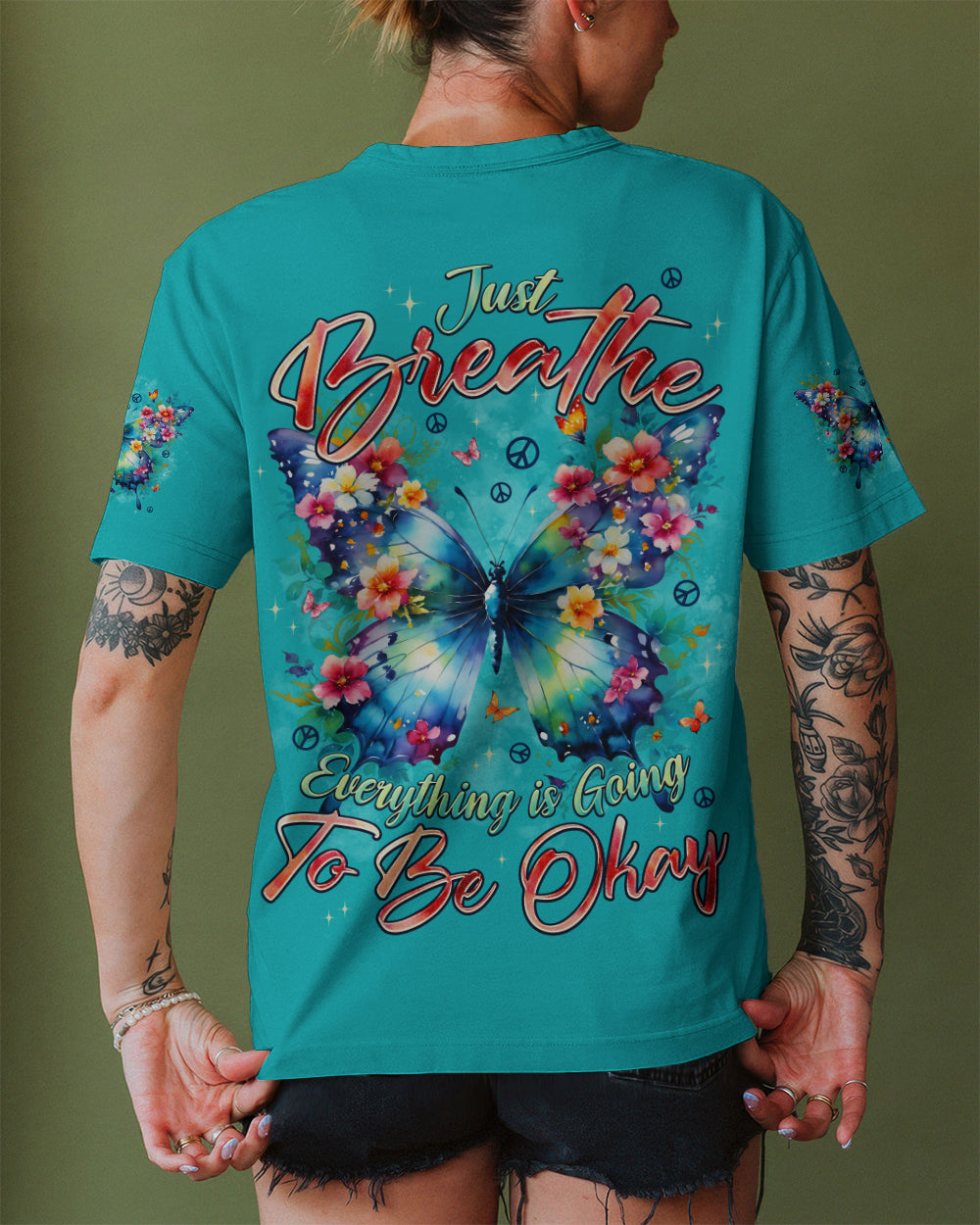 JUST BREATHE BUTTERFLY ALL OVER PRINT - TYPQ2512252